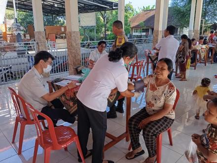 Posyandu “Sandat ” Banjar Dinas Padangbulia Desa Padangbulia Juni 2025